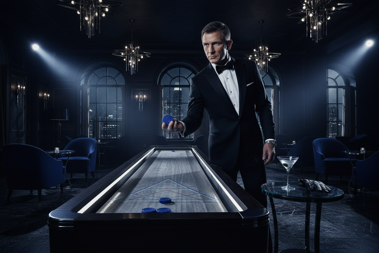 Play like the Spies Do in Your 007 Inspired Game Room