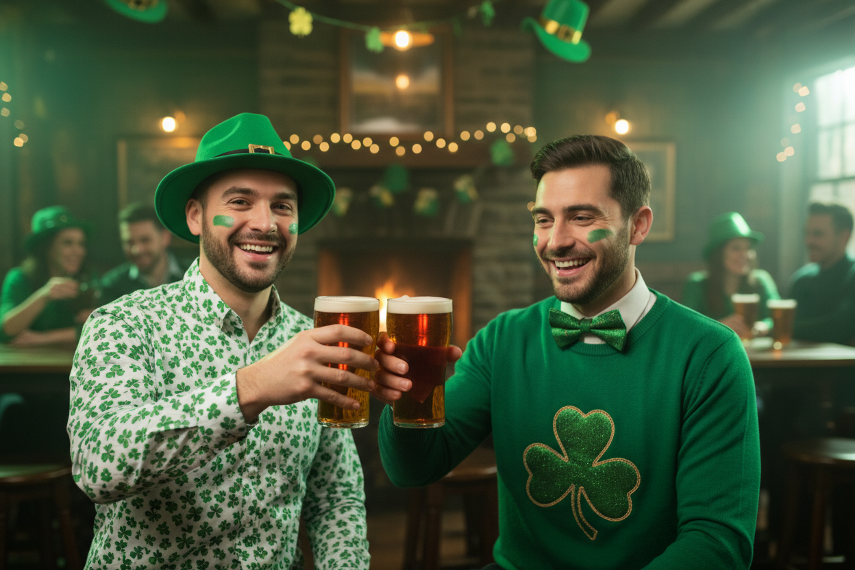 Host a Shuffleboard Tournament at Your House This St. Patrick's Day