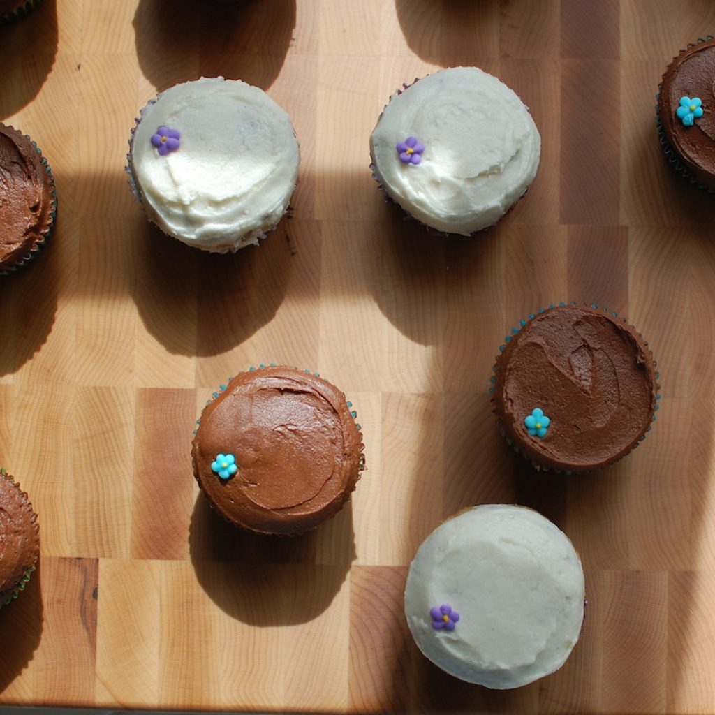 McClure Cutting Board Giveaway: Sweet Debbie's Organic Cupcakes