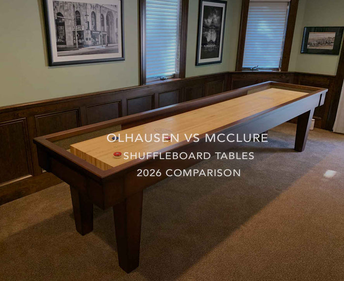 Olhausen  Shuffleboard Table Comparison