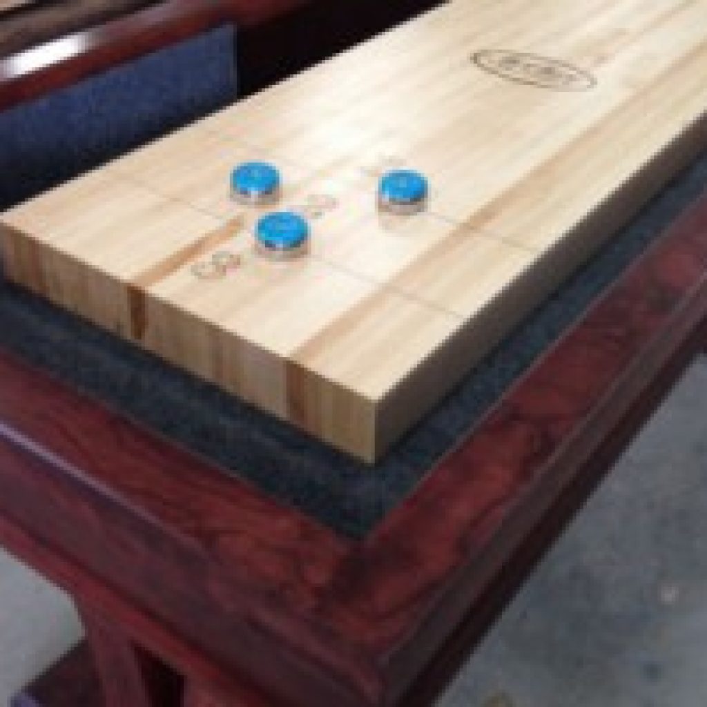 Choosing the Right Finish & Options for Your Shuffleboard Table