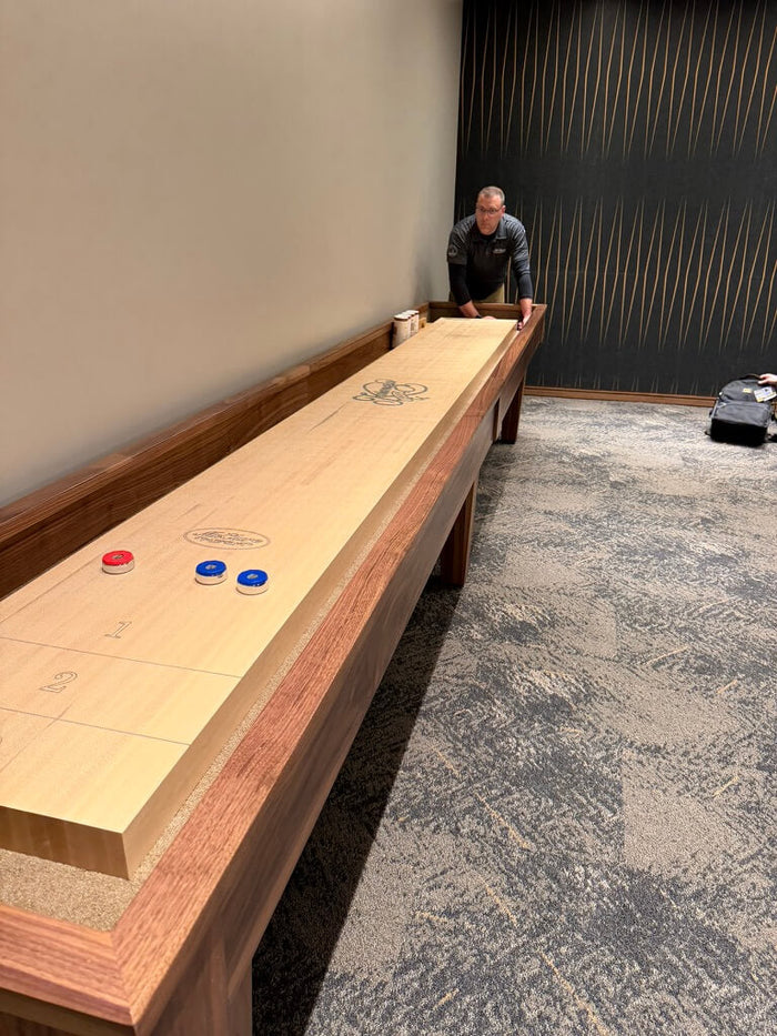 Traditional Shufflboard can be refinished