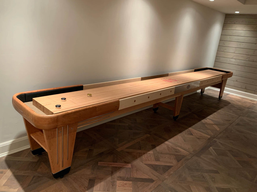 16-Foot Shuffleboard Tables | McClure Tables - McClure Tables