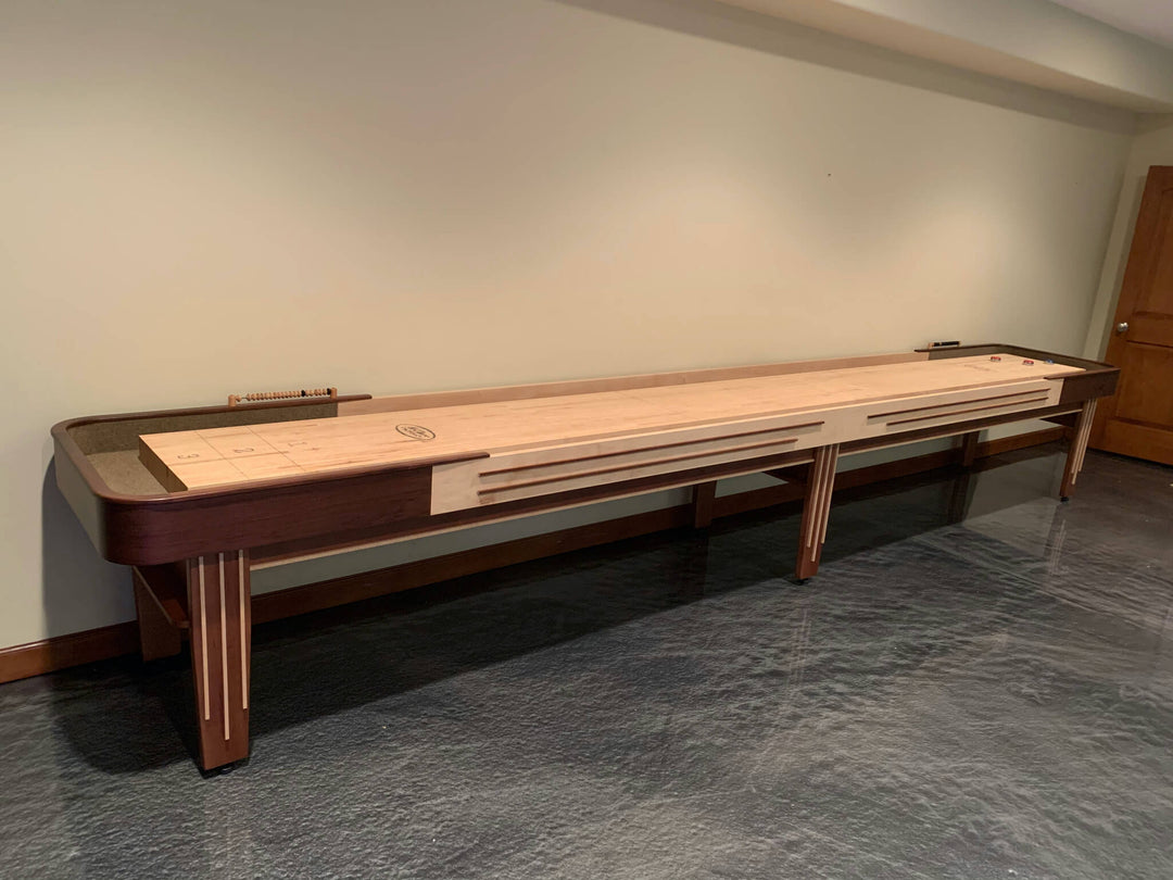 18-Foot Shuffleboard Tables - McClure Tables