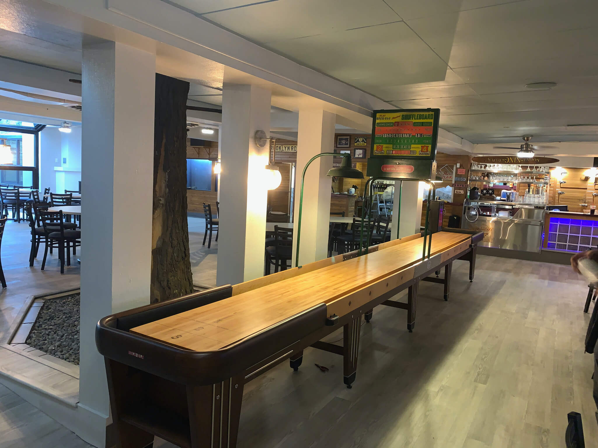 McClure Antique Restored Shuffleboard Tables