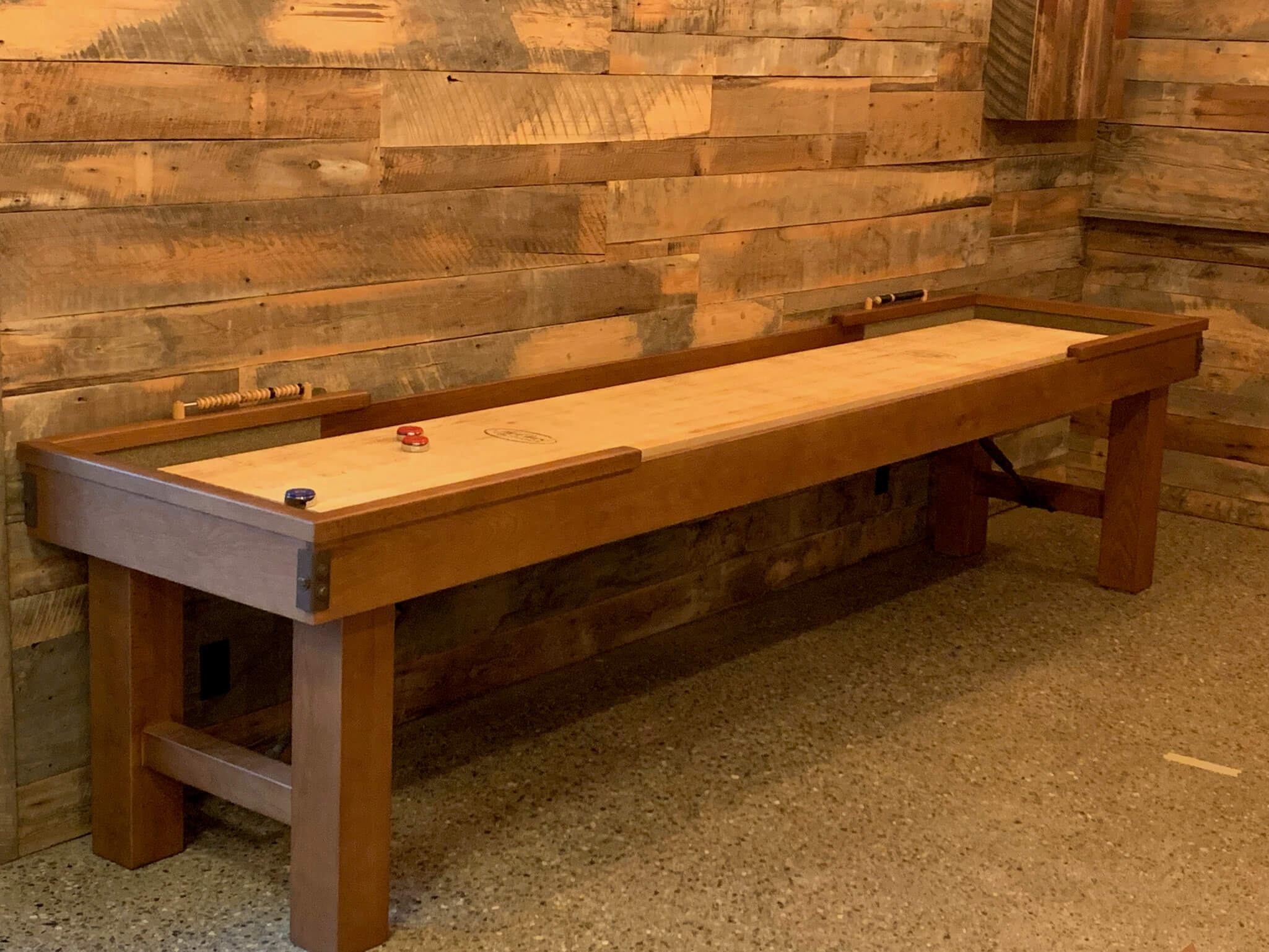 The Vicksburg shuffleboard table - McClure Tables