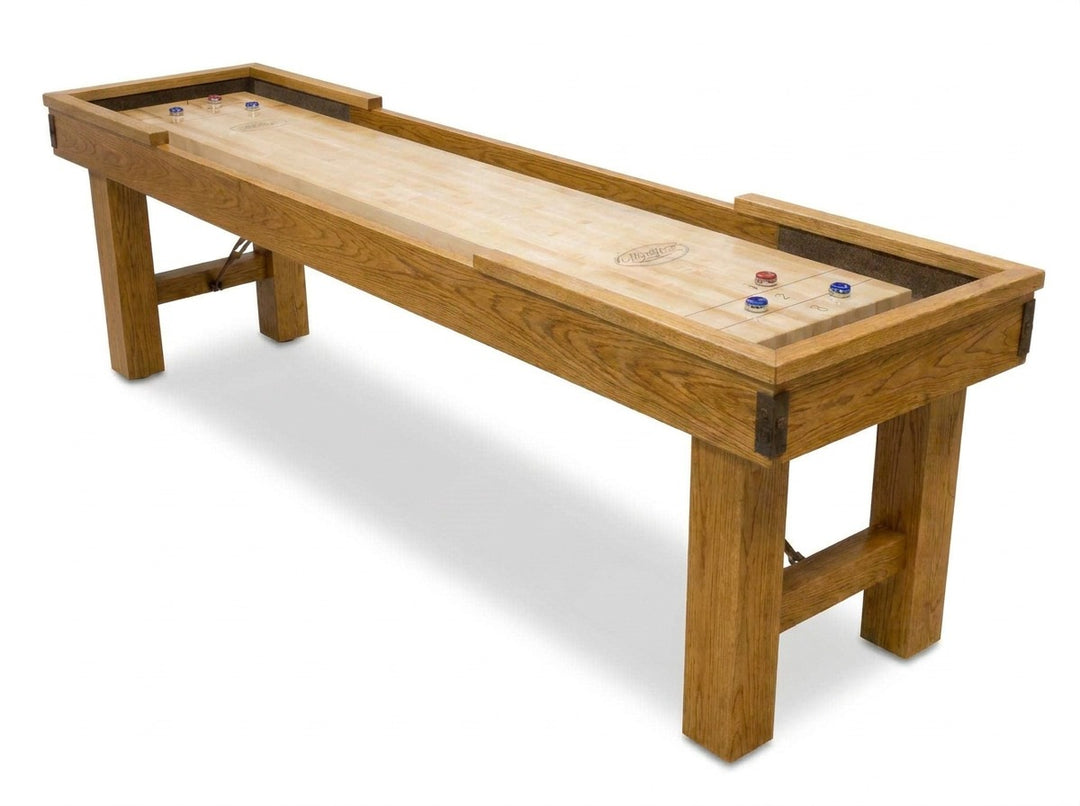 Vicksburg White Oak Shuffleboard Table