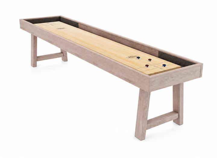 Savannah Oak Shuffleboard Table