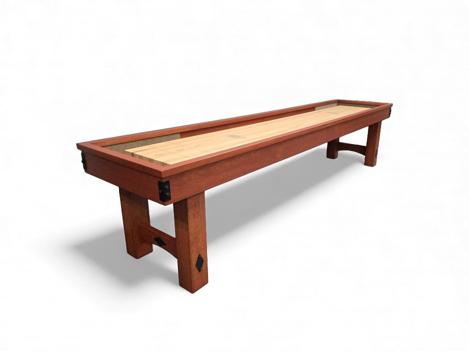 Handcrafted Lancaster Shuffleboard Table Cherry