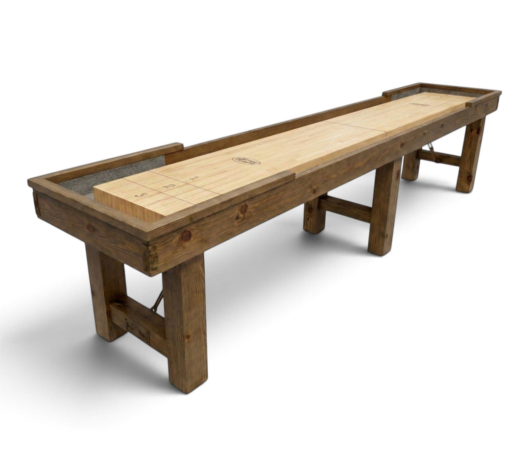 Vicksburg Pine Shuffleboard Table