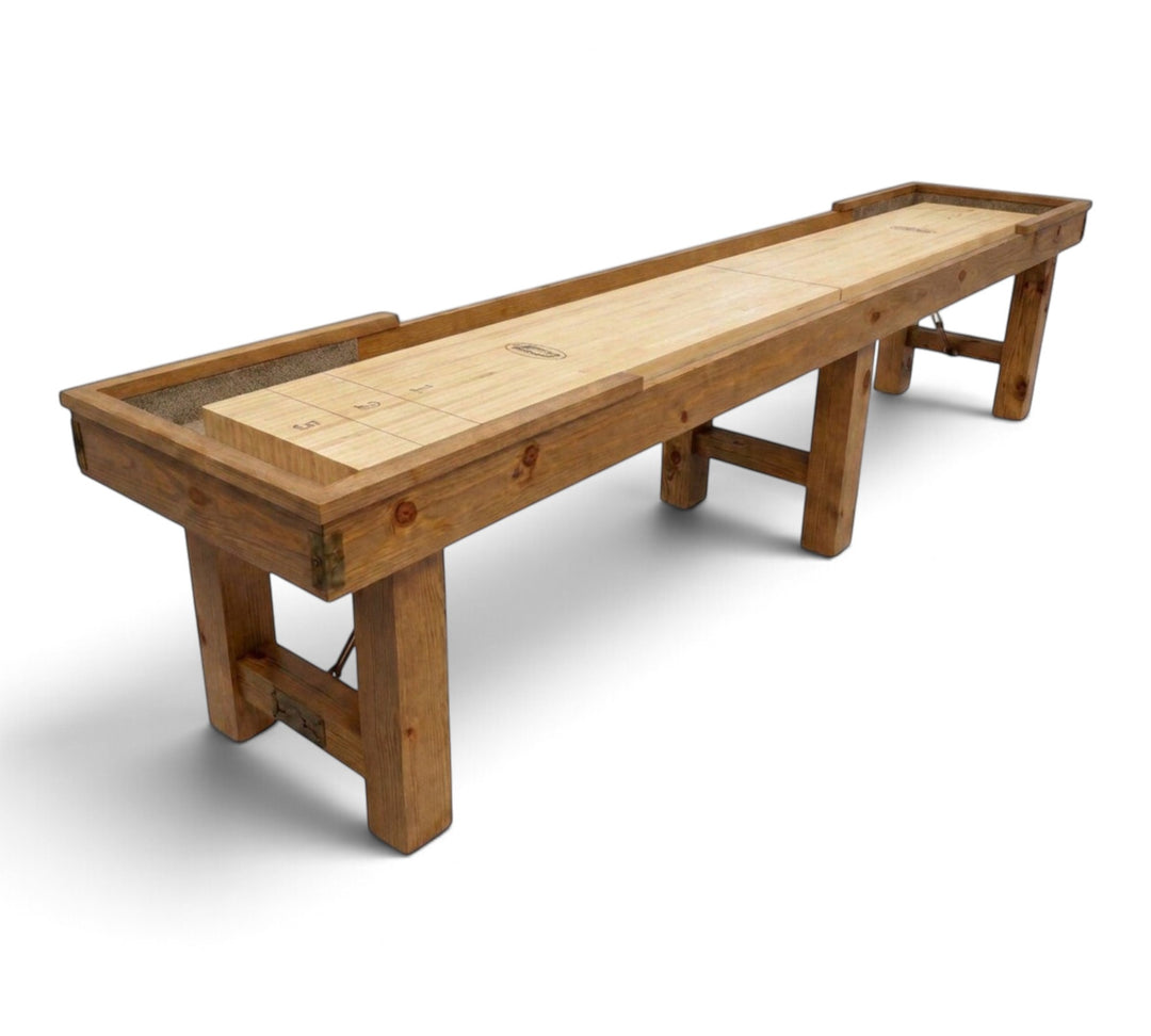 Vicksburg Pine Shuffleboard Table