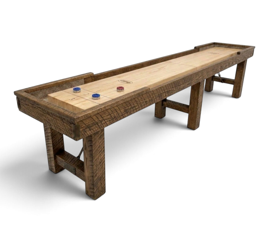 Vicksburg White Oak Shuffleboard Table