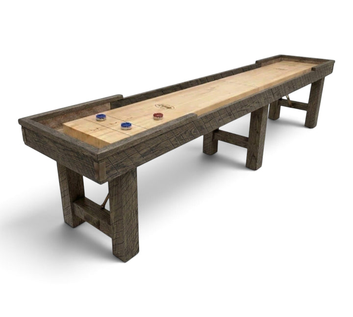 Vicksburg White Oak Shuffleboard Table