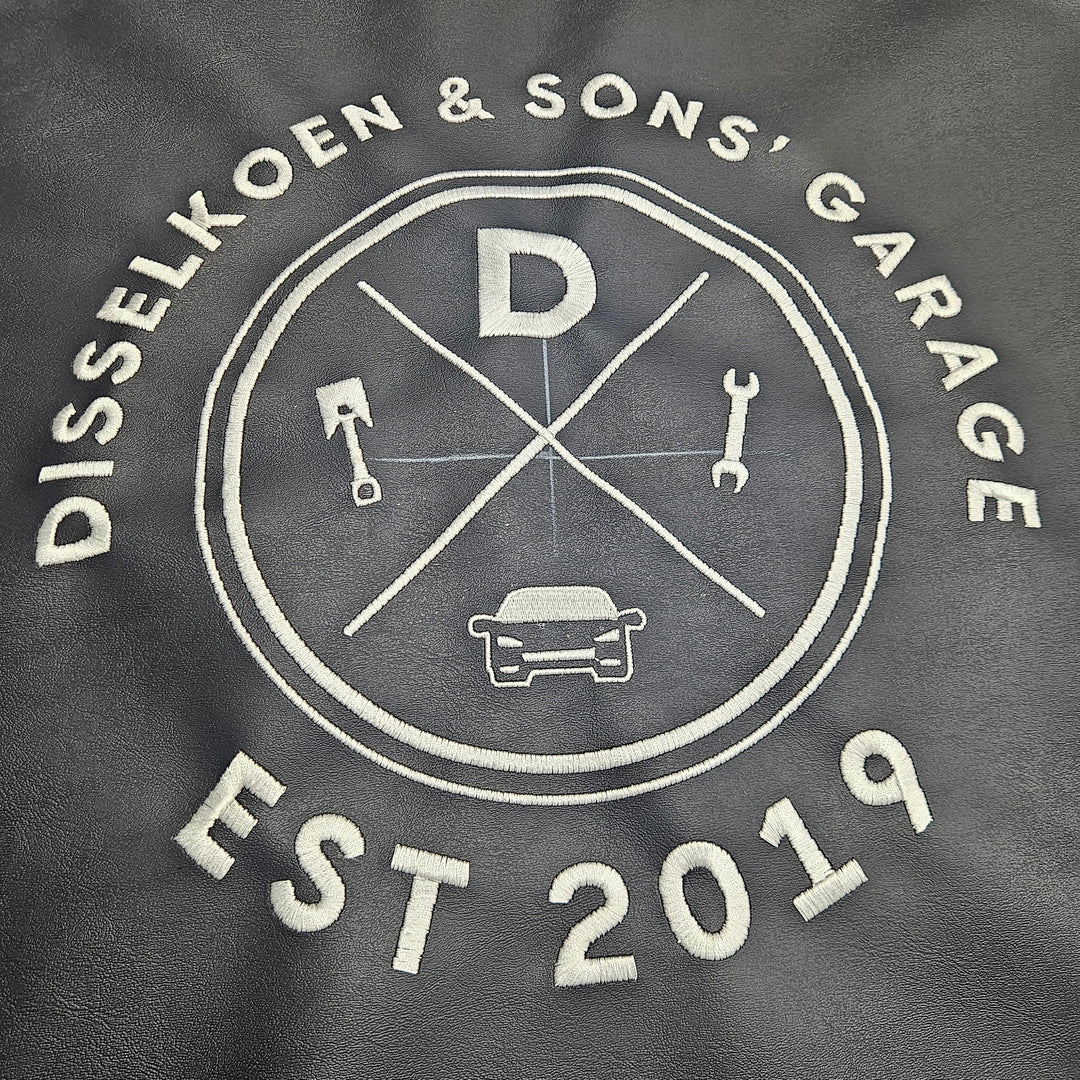 Embroidered Cover Logo - McClure Tables