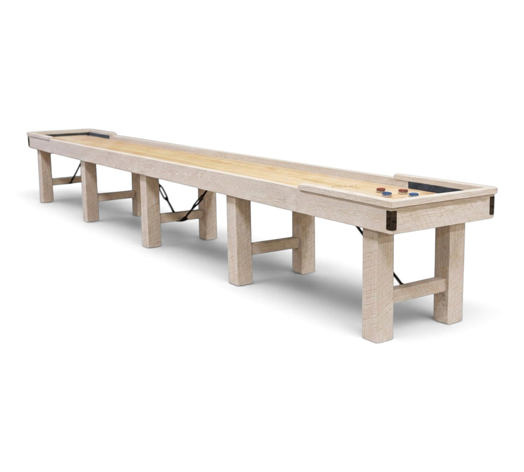 Vicksburg White Oak Shuffleboard Table