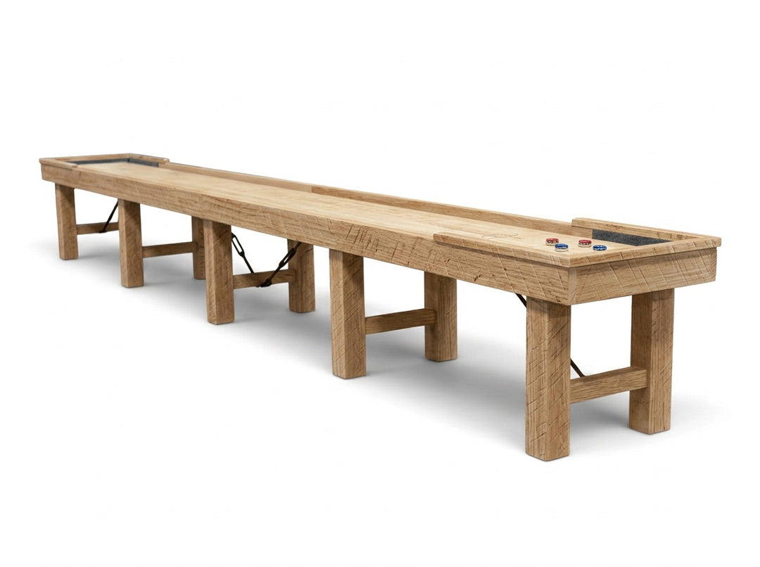Vicksburg White Oak Shuffleboard Table