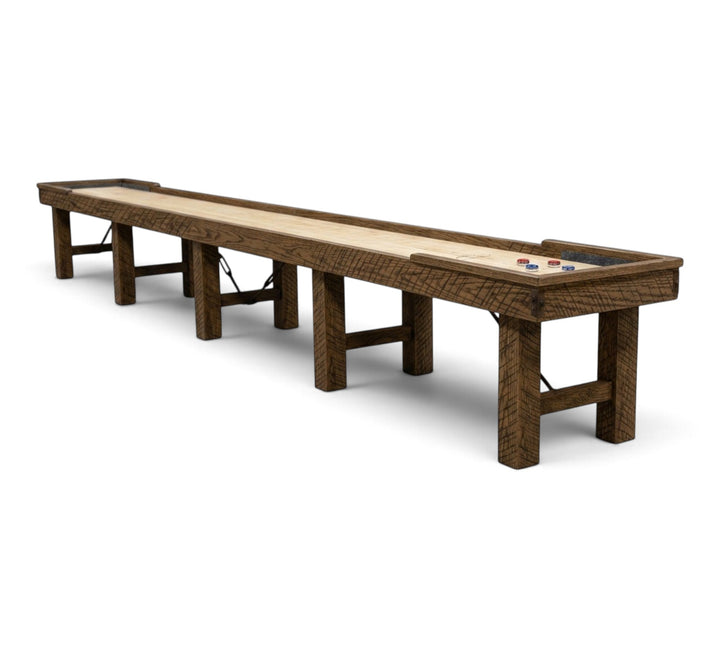Vicksburg White Oak Shuffleboard Table