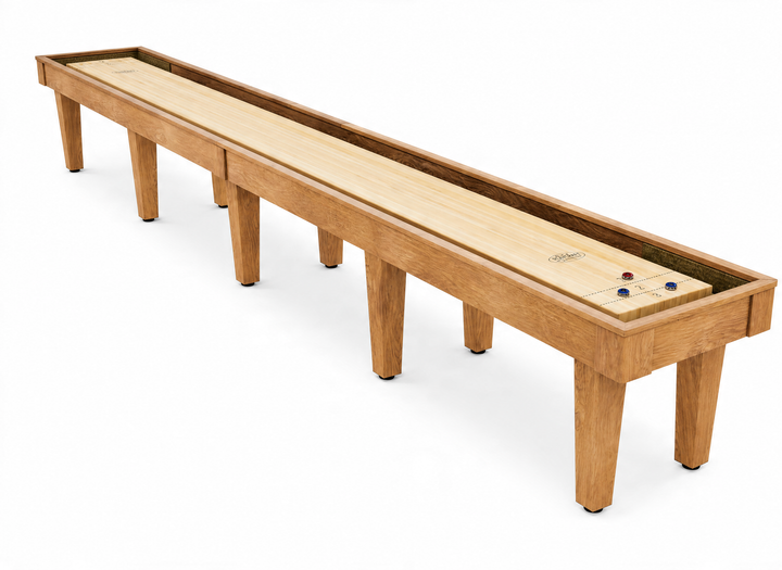 Sloan Hickory Shuffleboard Table