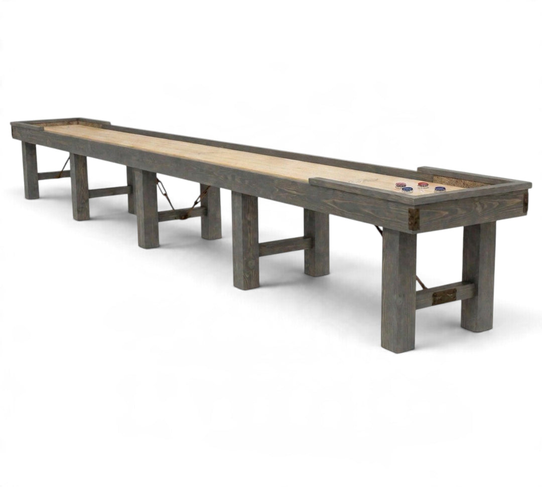 Vicksburg Pine Shuffleboard Table