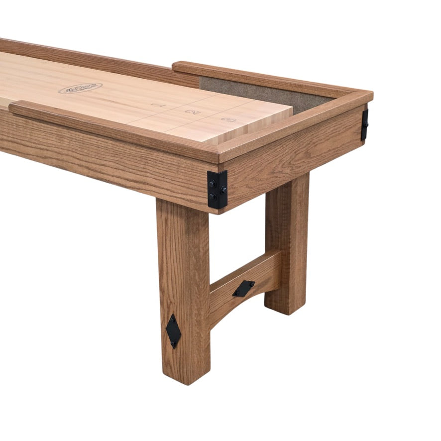 Lancaster Oak Shuffleboard Table