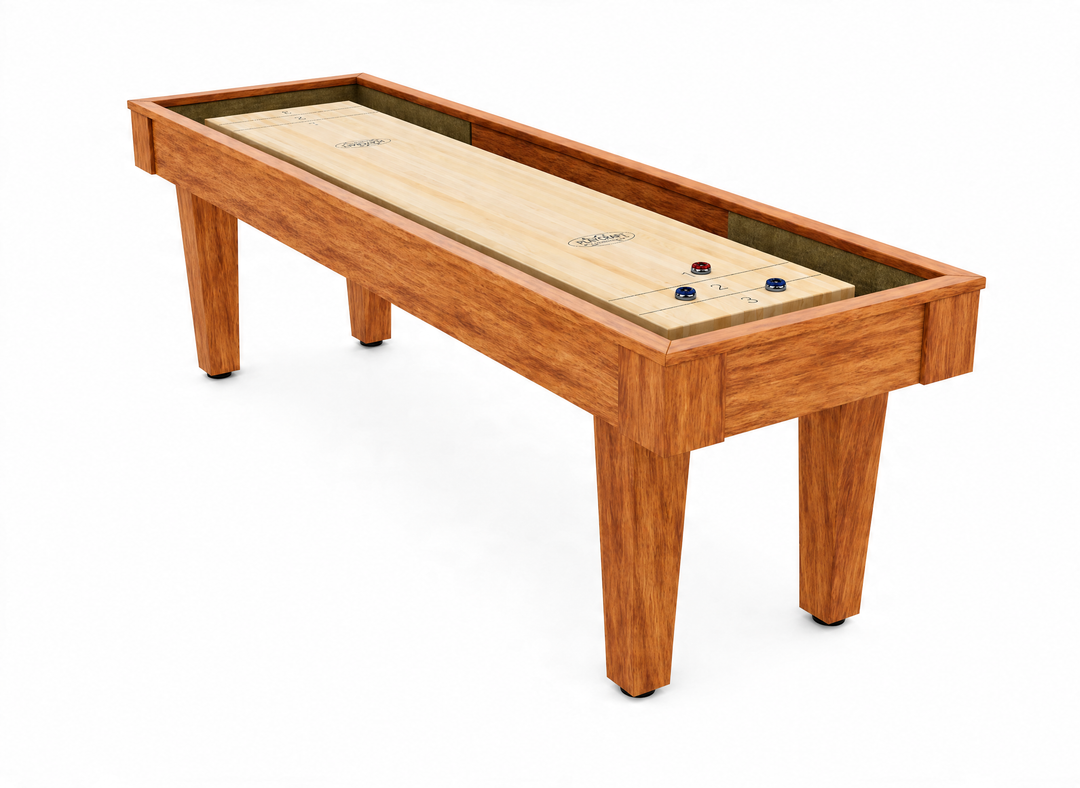 Sloan Hickory Shuffleboard Table