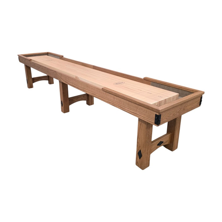 Lancaster Oak Shuffleboard Table