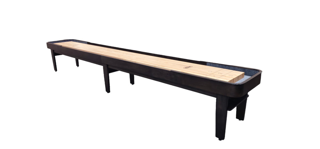 18' Tournament II Shuffleboard Table Black Rub