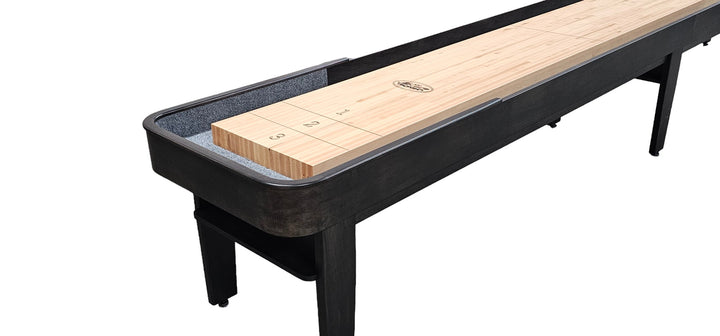 18' Tournament II Shuffleboard Table Black Rub