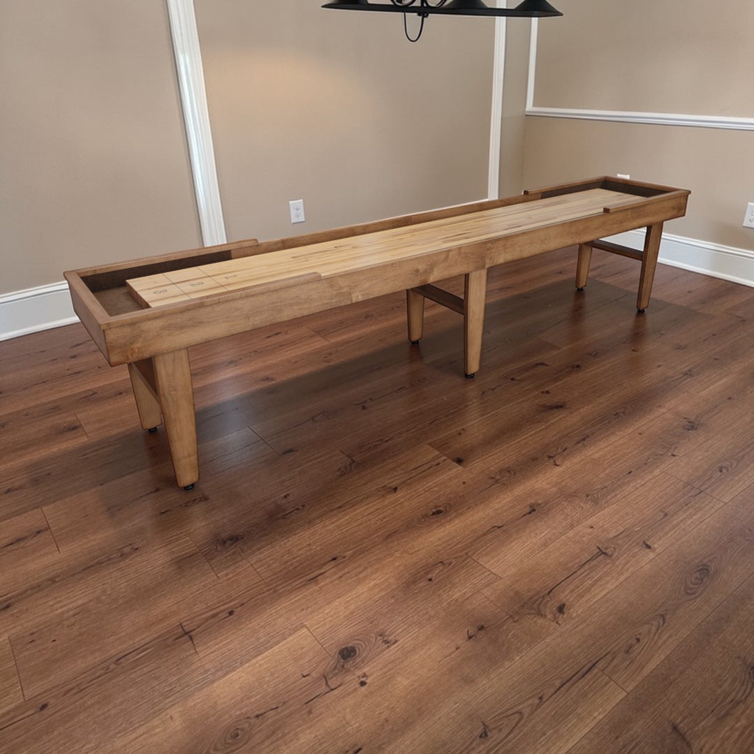 Lexington Table 12-Foot Lexington Shuffleboard Table - Lexington Elegance – McClure Tables