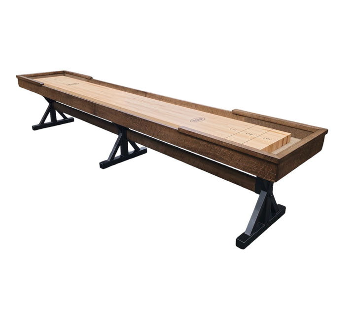 14' Marquette Shuffleboard Table ( Circular Saw Texture )