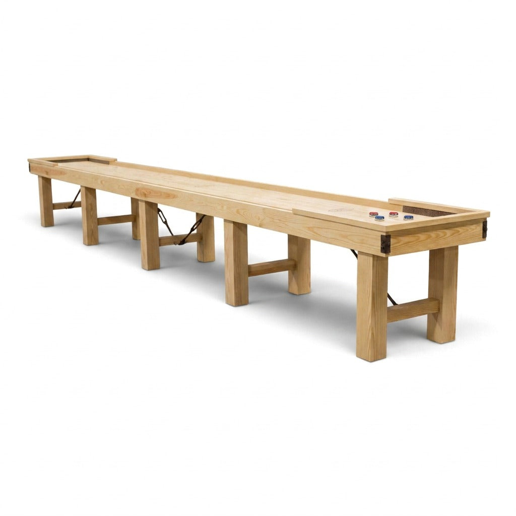 Vicksburg Pine Shuffleboard Table