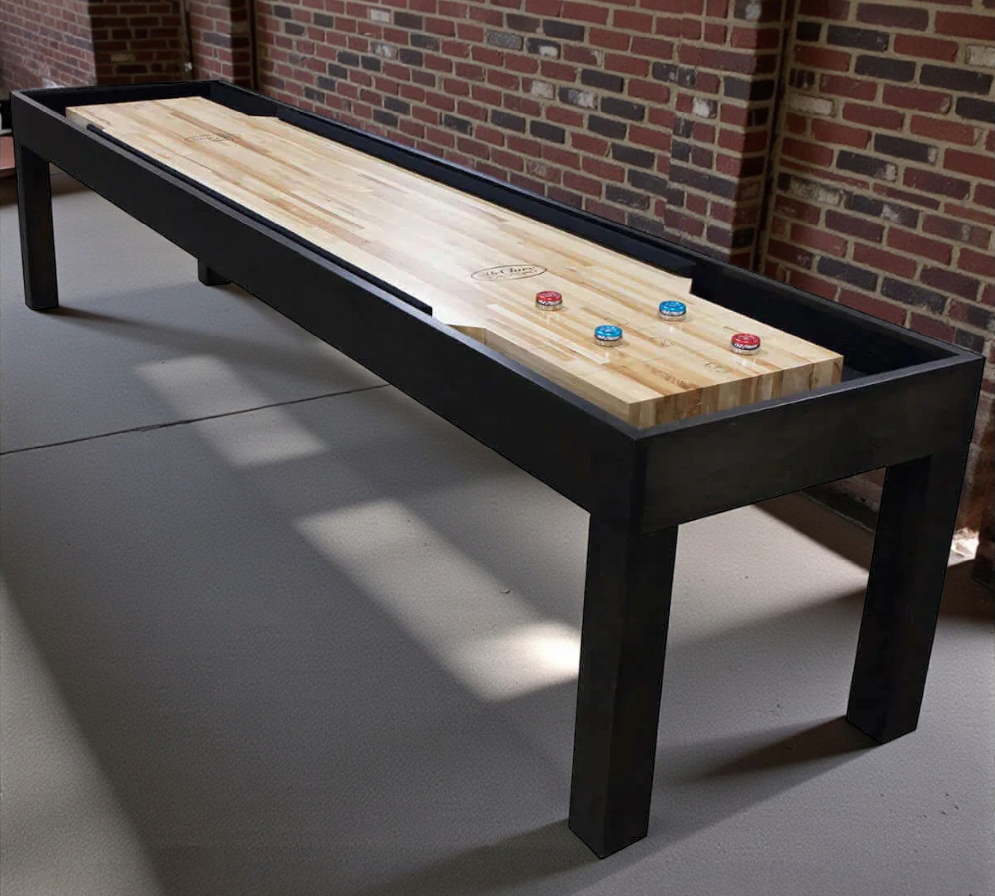 saasiLukeStuderSurfboard長さ：6.3　34L 9 Foot Parson Bumper Shuffleboard Table | McClure Tables