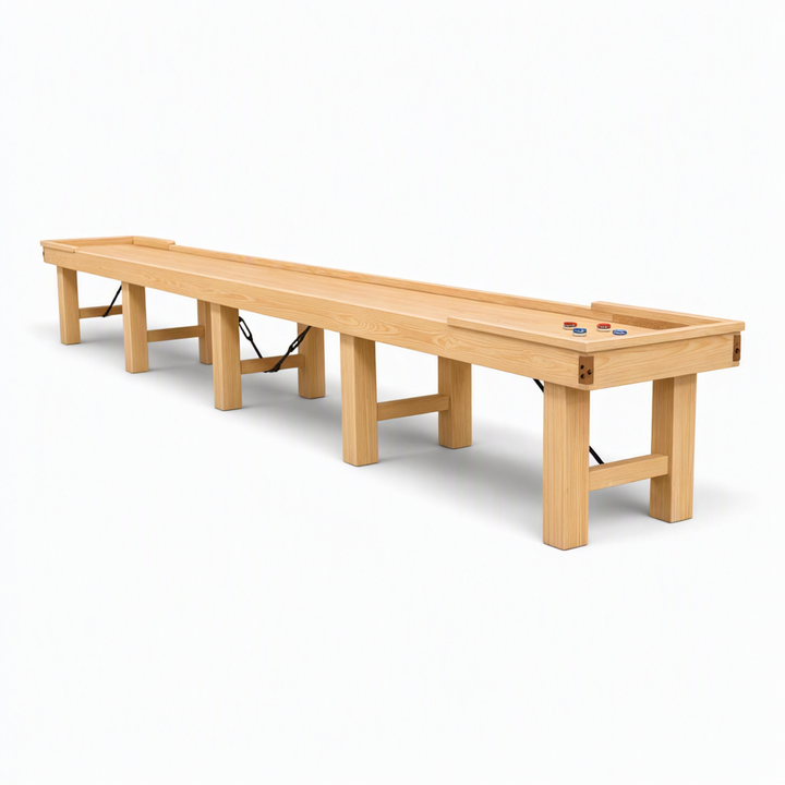 Vicksburg Pine Shuffleboard Table