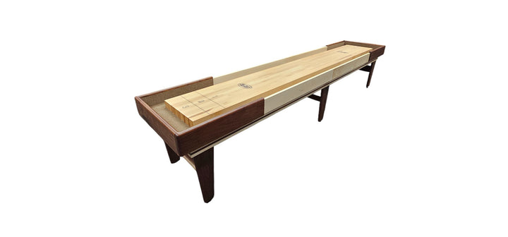 16' Walnut Texan Shuffleboard Table Natural