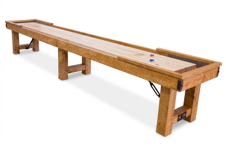 Vicksburg Pine Shuffleboard Table