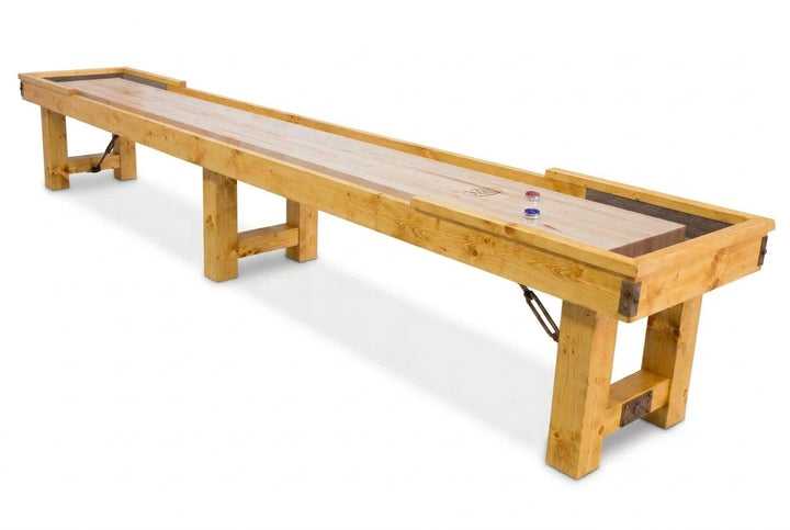 Vicksburg Pine Shuffleboard Table