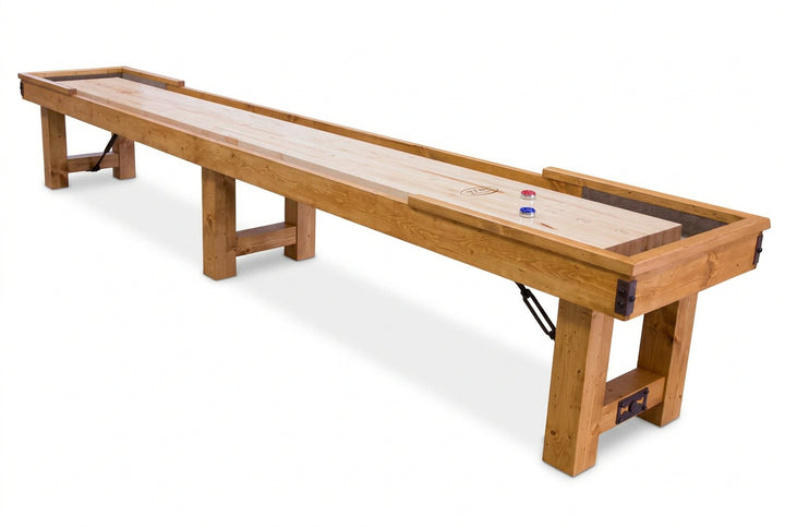 Vicksburg Pine Shuffleboard Table
