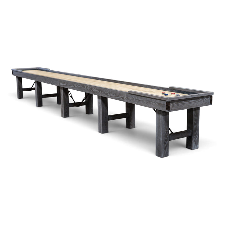 Vicksburg White Oak Shuffleboard Table