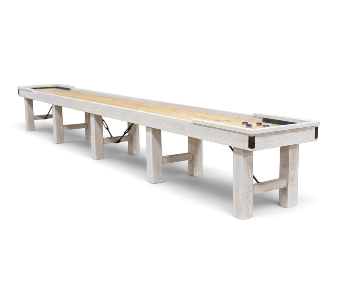 Vicksburg White Oak Shuffleboard Table