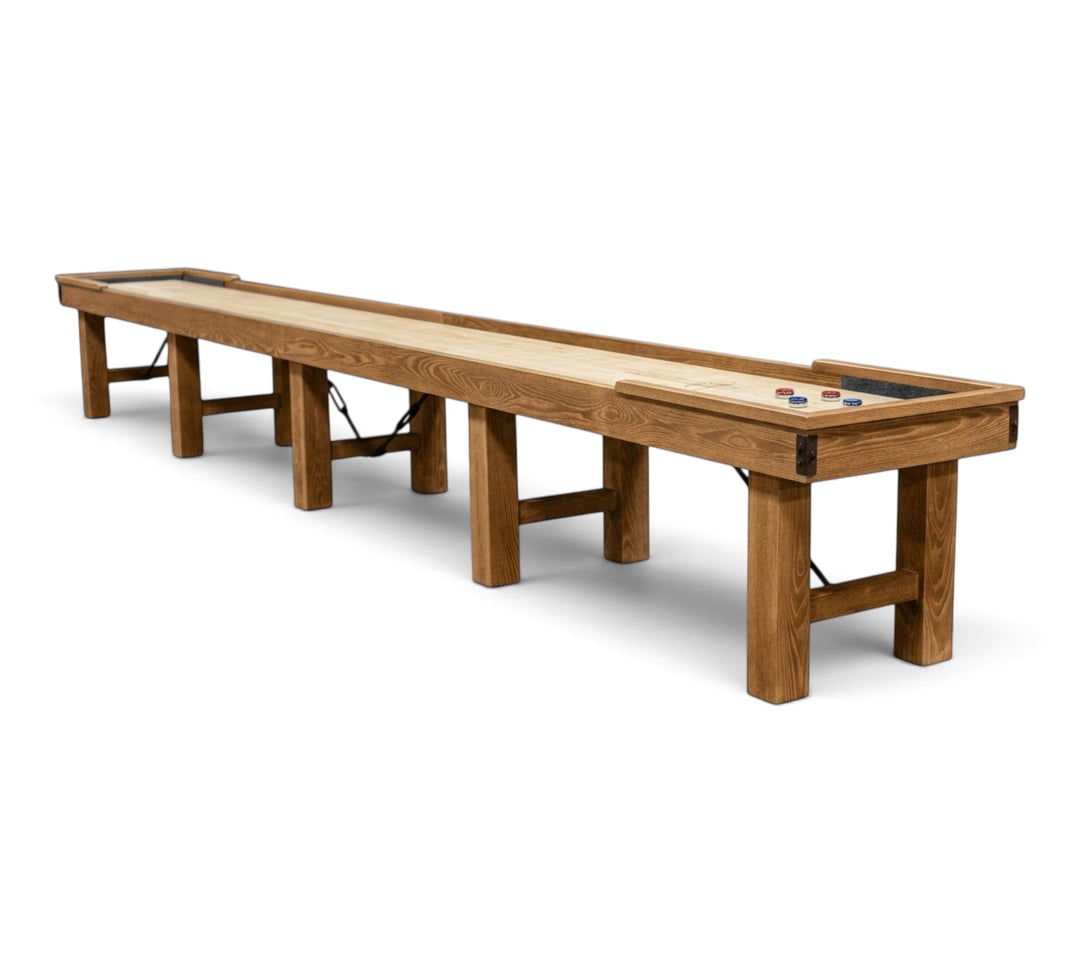 Vicksburg White Oak Shuffleboard Table