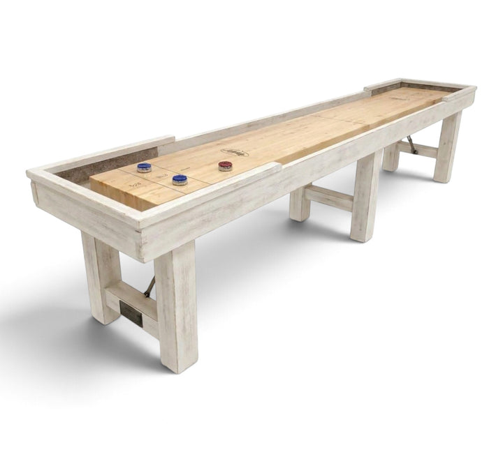 Vicksburg White Oak Shuffleboard Table