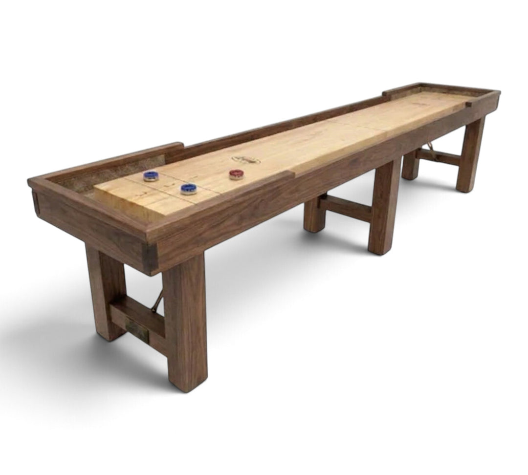 Vicksburg White Oak Shuffleboard Table