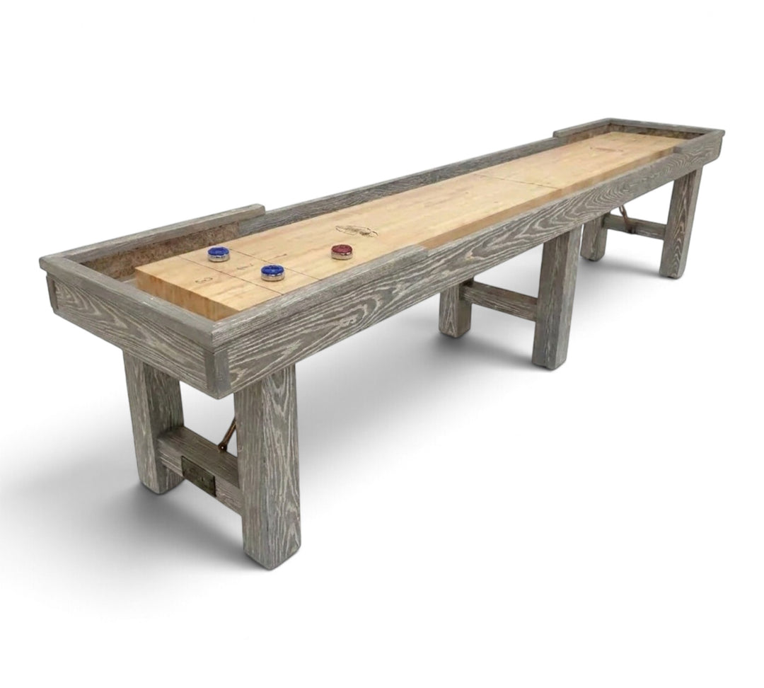 Vicksburg White Oak Shuffleboard Table
