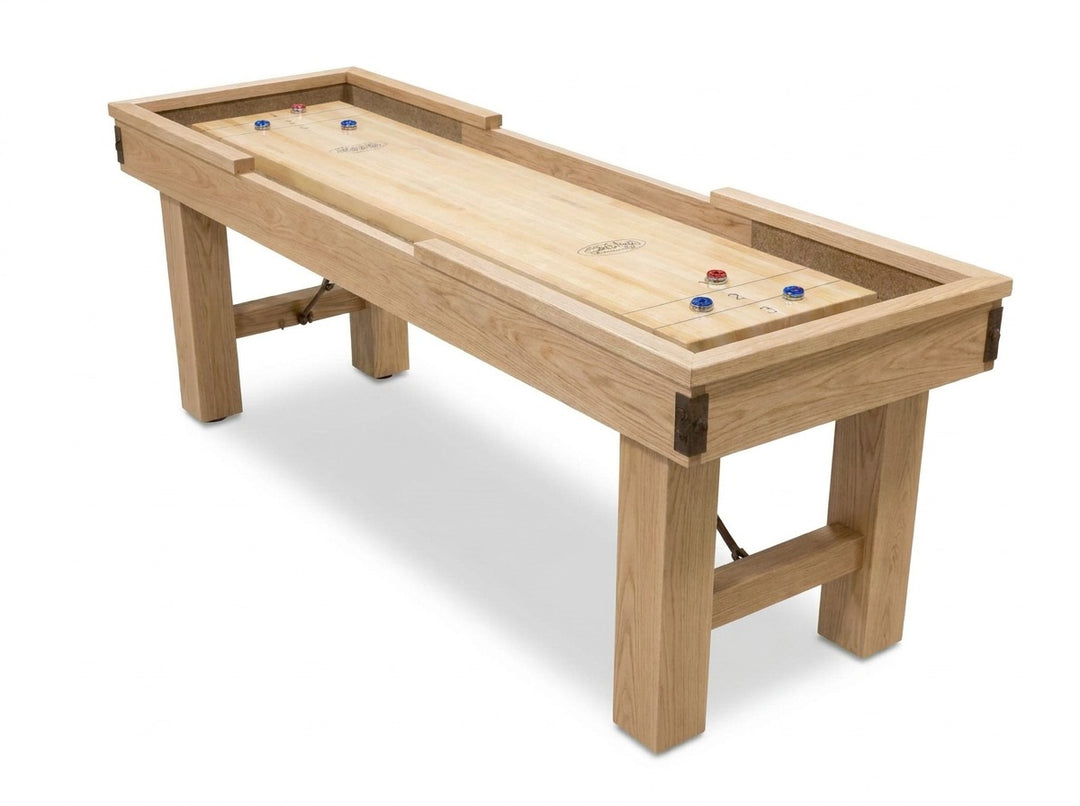 Vicksburg White Oak Shuffleboard Table