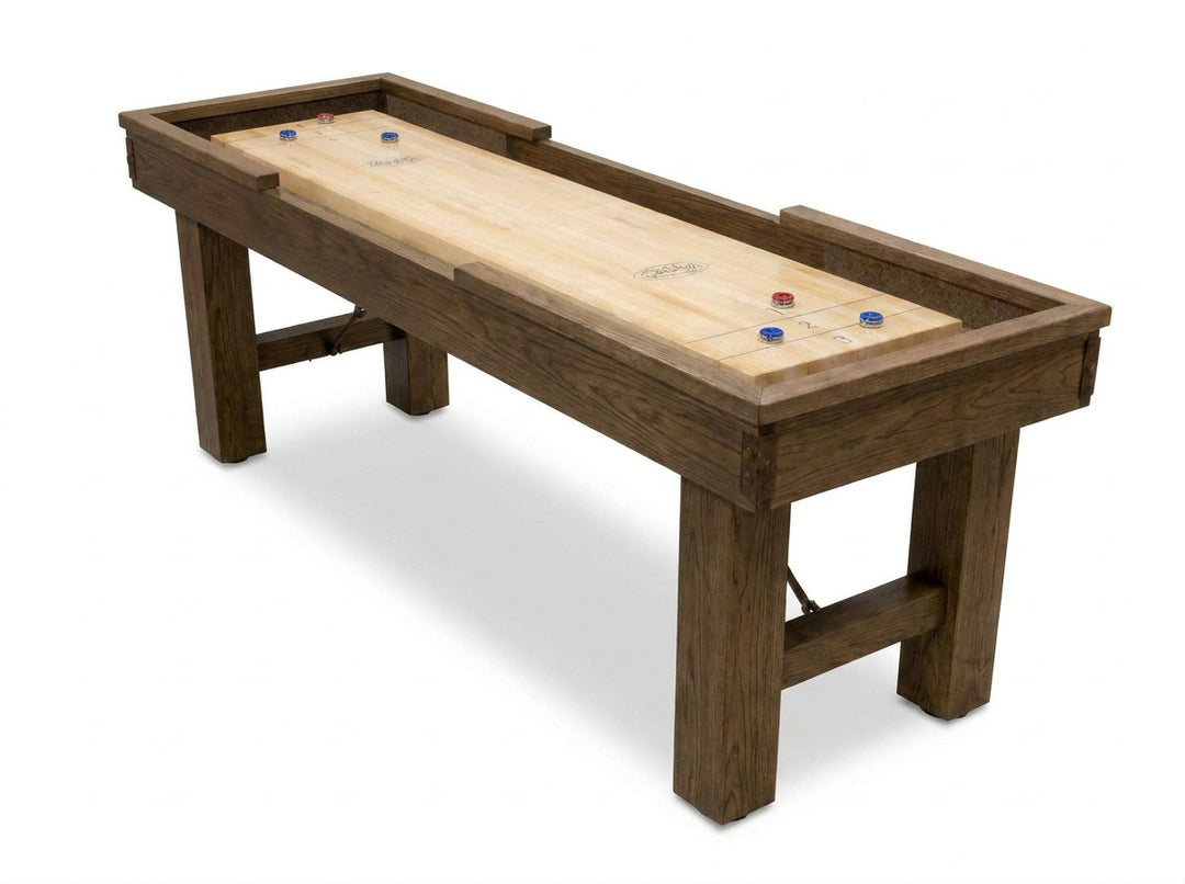 Vicksburg White Oak Shuffleboard Table