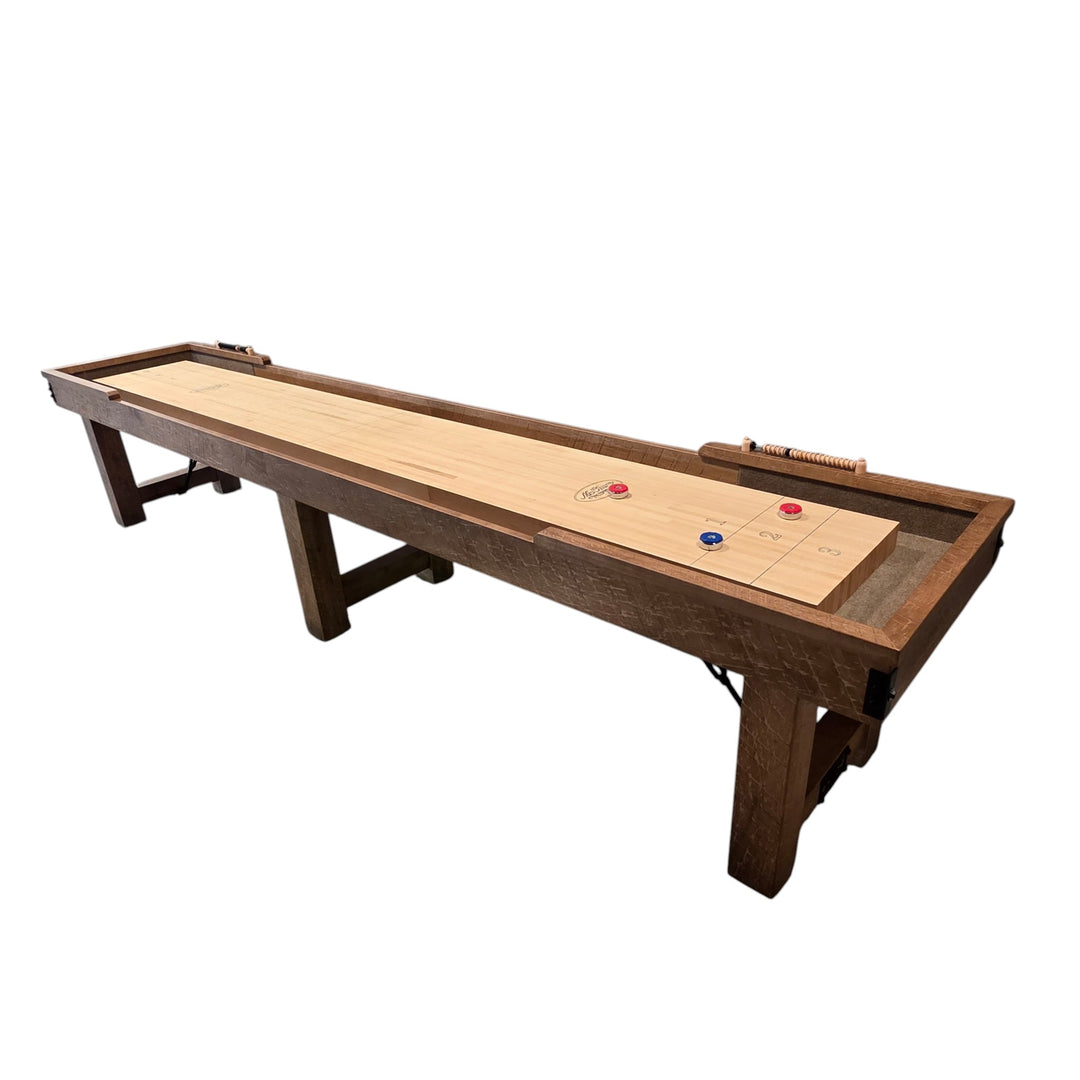 Vicksburg White Oak Shuffleboard Table