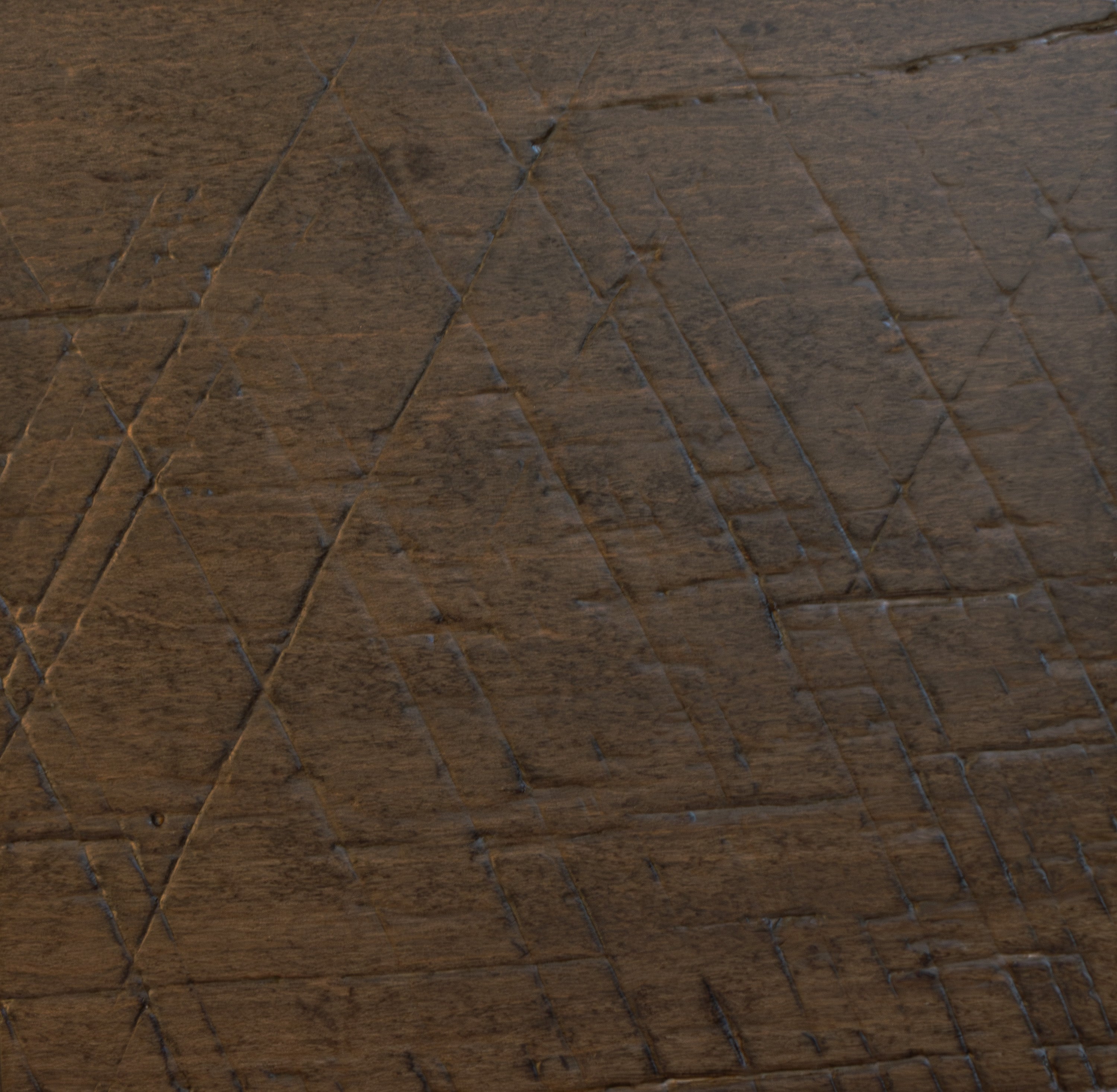 Etched Smokey Pecan