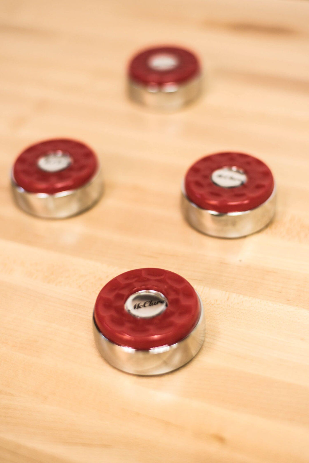 Weights 2 5/16" Plated Steel Polished McClure Pucks