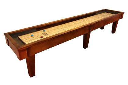16' Sloan Maple Shuffleboard Table - McClure Tables