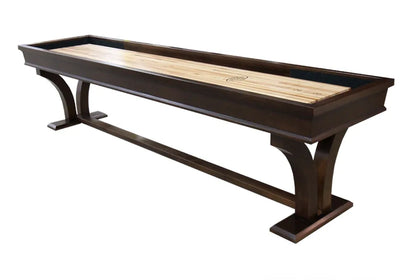 12' Veneto Maple Shuffleboard Table - McClure Tables
